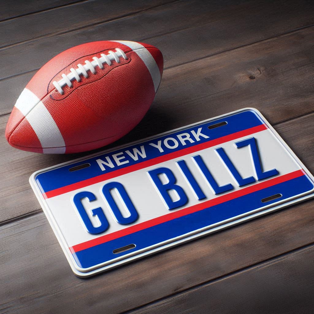 Buffalo Bills license plate ideas