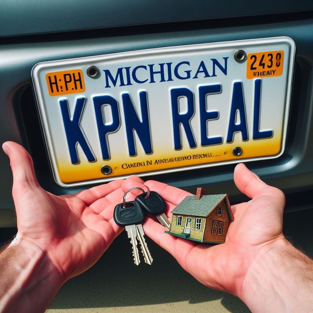 Realtor license plate ideas