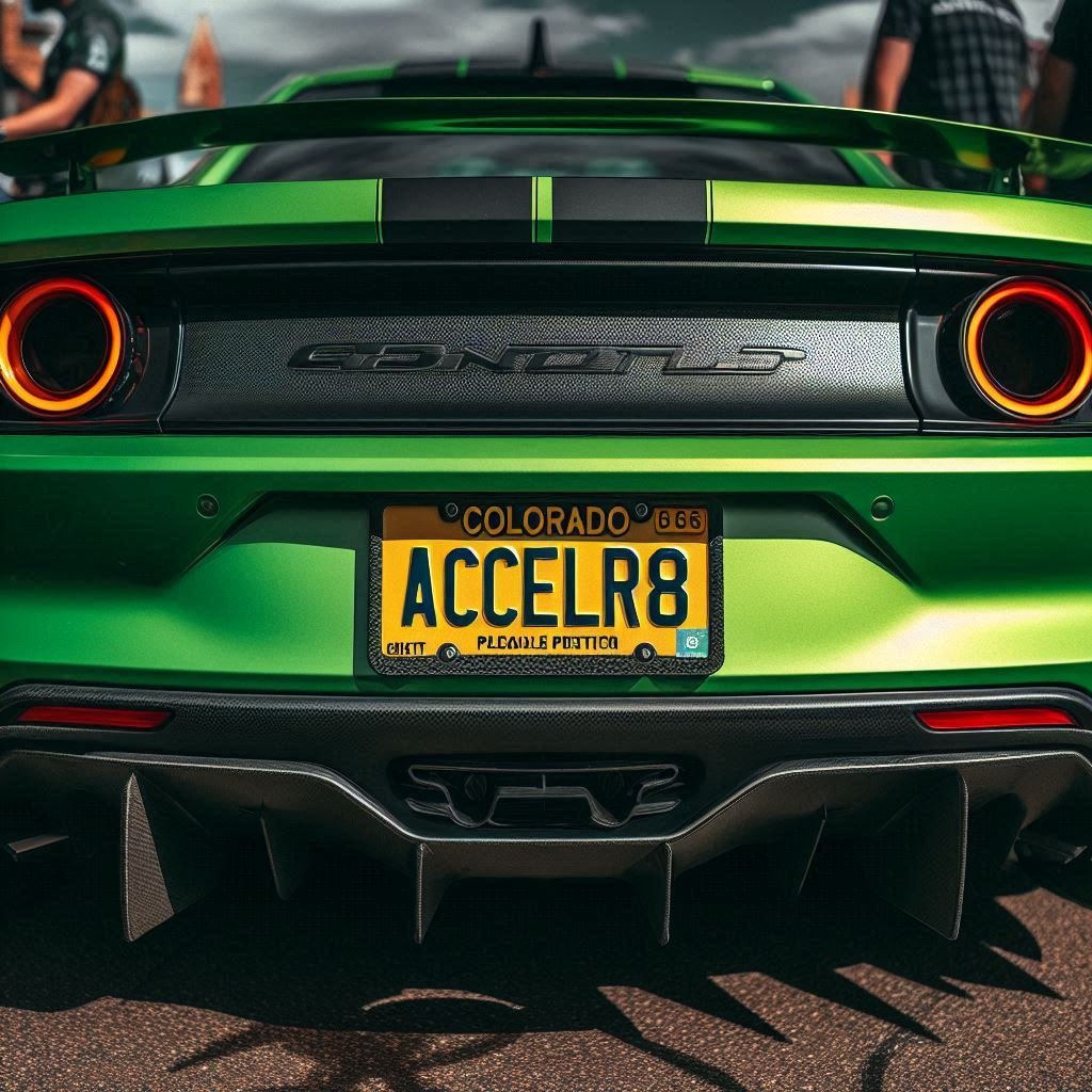 Cool license plate names for fast cars