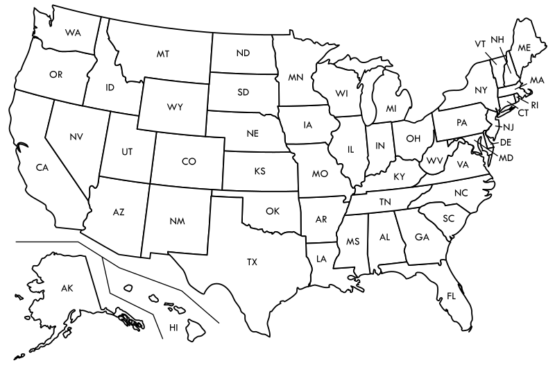 U.S. Map