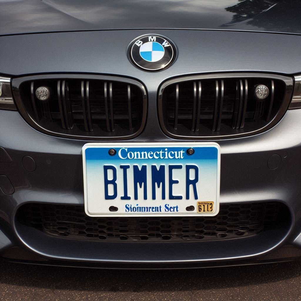 BMW License Plate Ideas